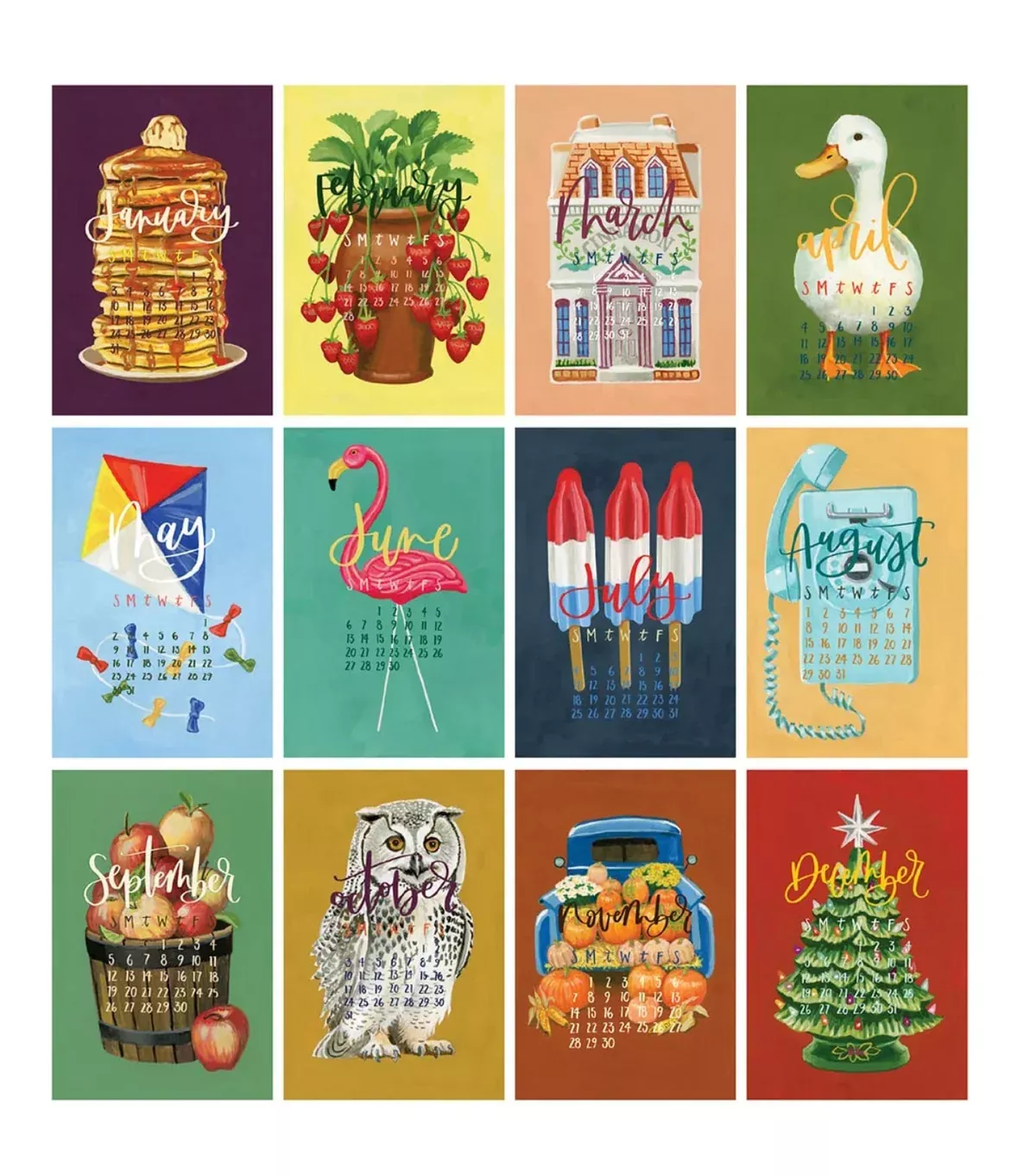1 Canoe 2 2027 XL Calendar – I Remember When | Oversized Wall Calendar with Hand-Painted Art