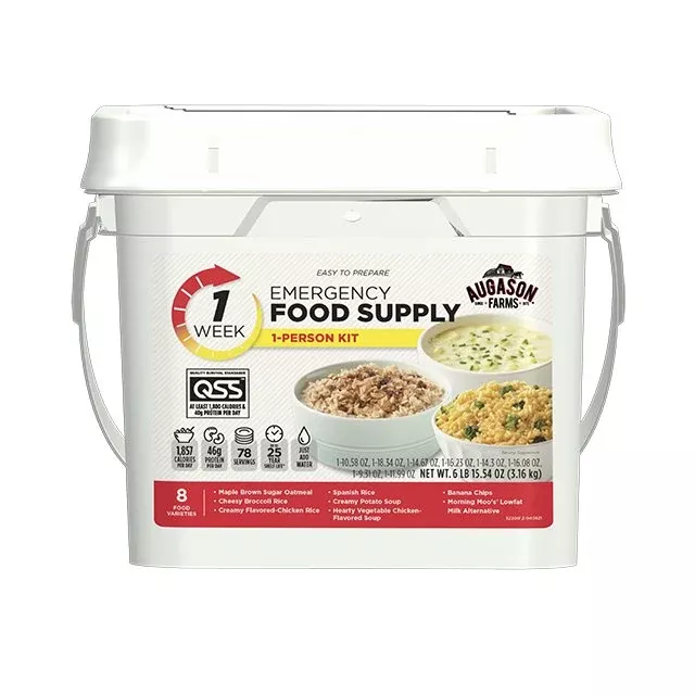 1-Week 1-Person Emergency Food Supply, 78 Servings (SC)