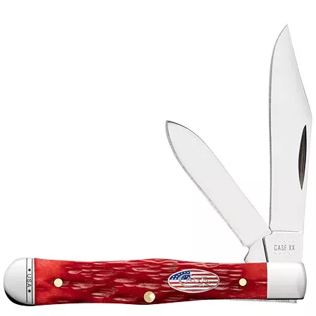 10733 DARK RED BONE SWELL CENTER JACK STARS/STRIPES SHIELD