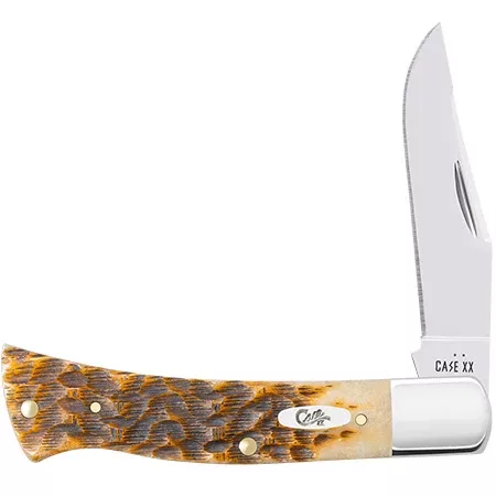 10799 Amber Bone SS – Peach Seed Jig Case Axe Handle