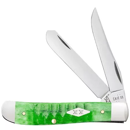 11441 Bright Green Bone – Gator Jig Mini Trapper