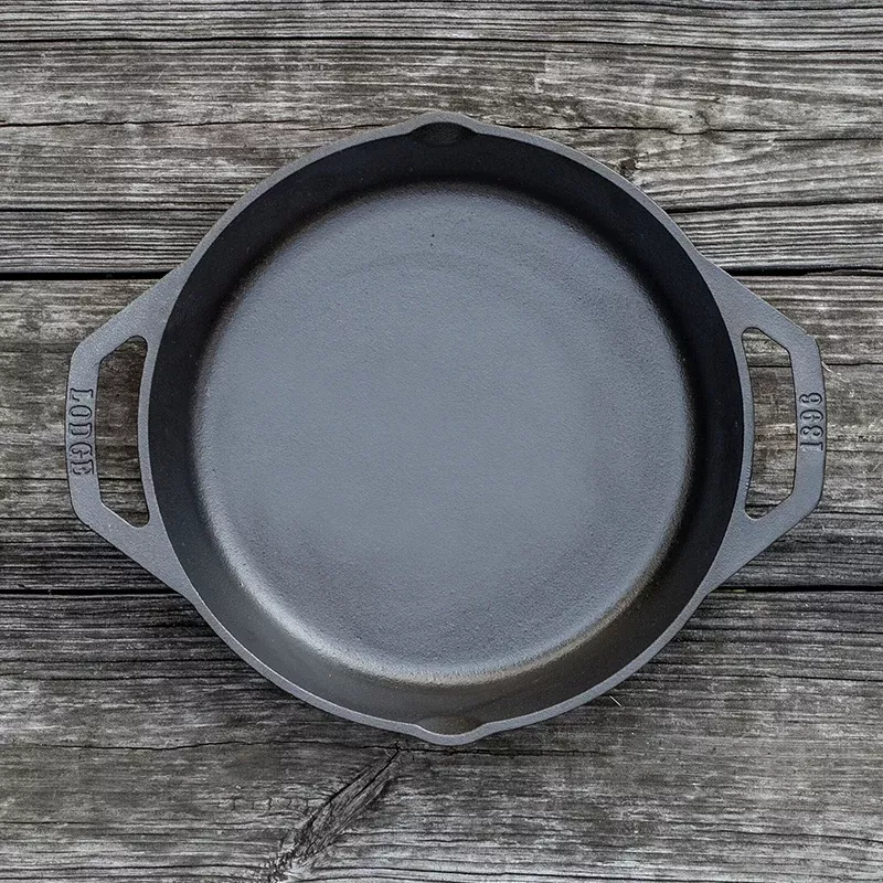 12 Inch Cast Iron Dual Handle Pan SKU L10SKL