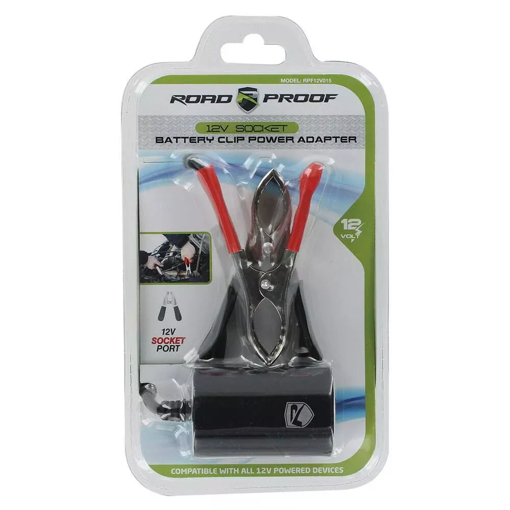 12-volt Battery Clip Adapter
