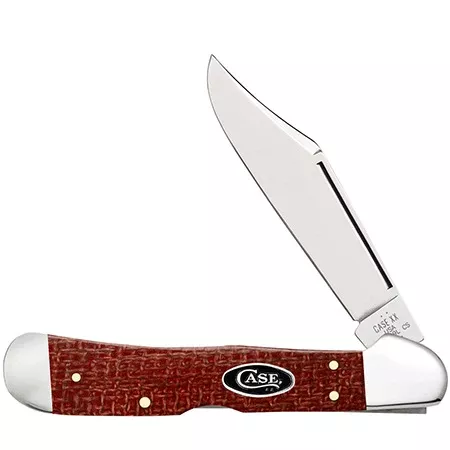12275 COPPERLOCK – DARK RED BURLAP MICARTA