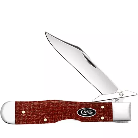 12277 Dark Red Burlap Micarta – Cheetah Cub