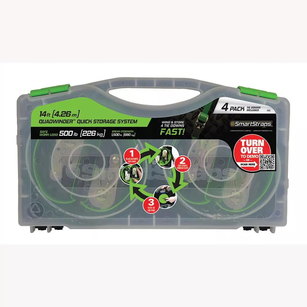 14’ Quadwinder Quick Storage System
