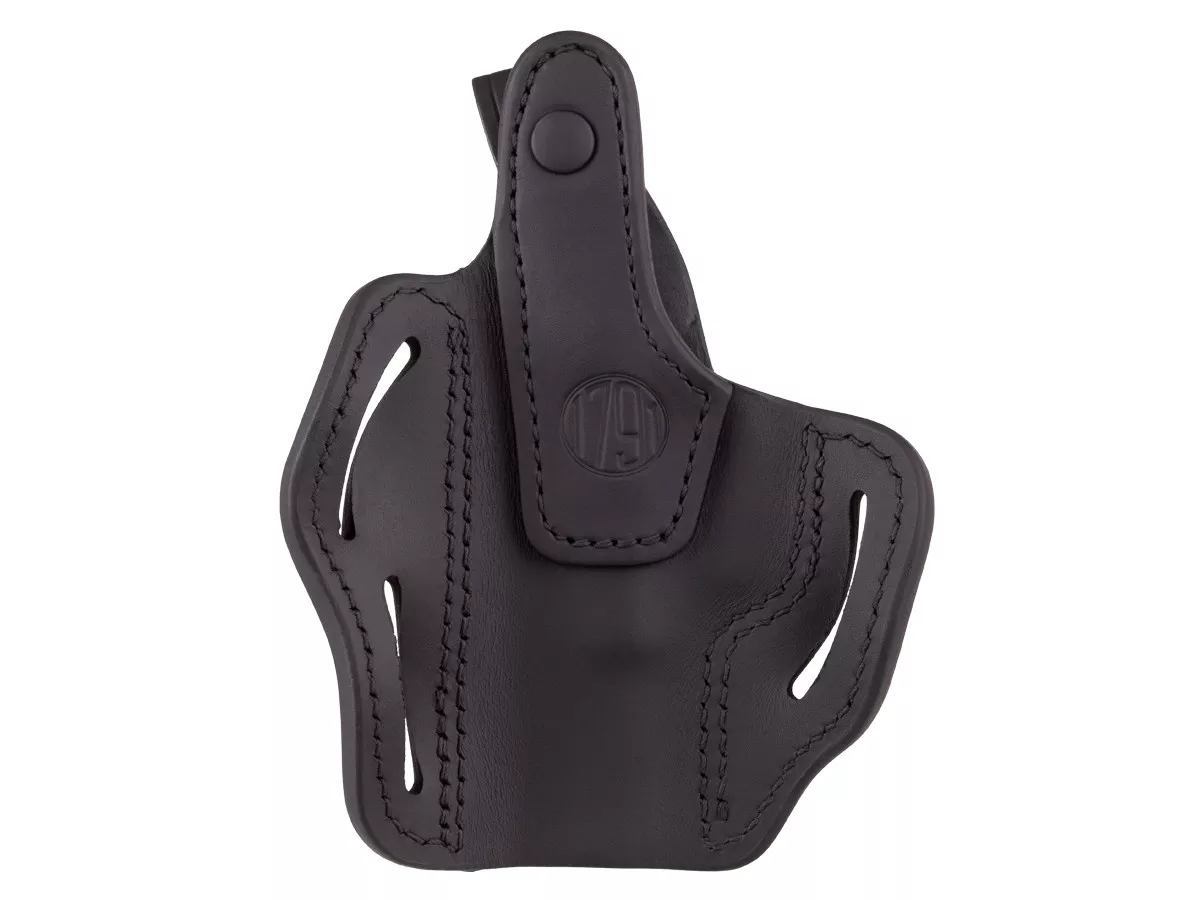 1791 Gunleather BHX Thumb Break Holster, OWB, Size 3, Stealth Black, RH