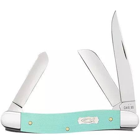 18111 Seafoam Green G-10 – Smooth Medium Stockman