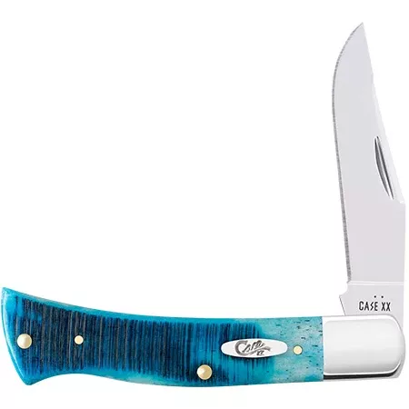25580 Caribbean Blue Bone – Sawcut Jig Case Axe Handle