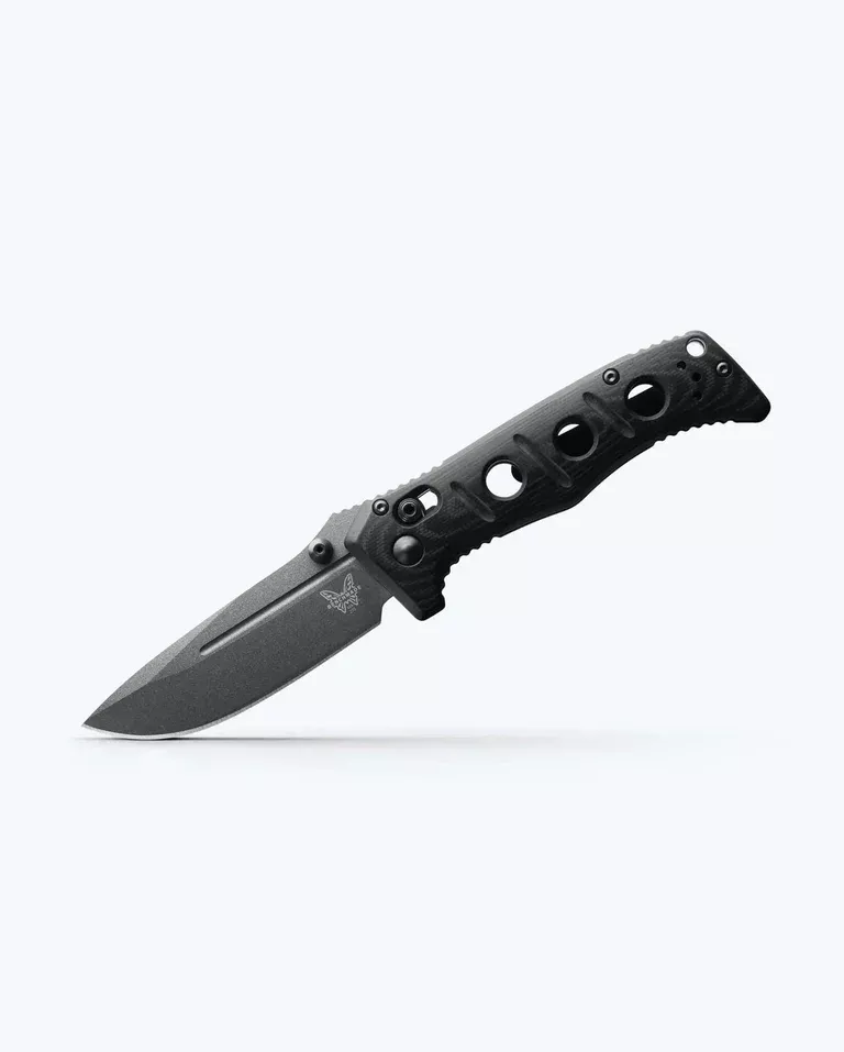 273GY-04 Mini Adamas | Black G10 | Drop-point