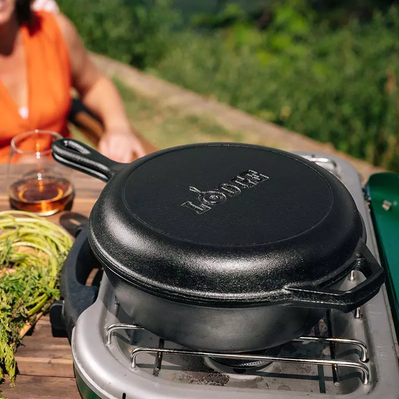 3.2 Quart Cast Iron Combo Cooker SKU LCC3