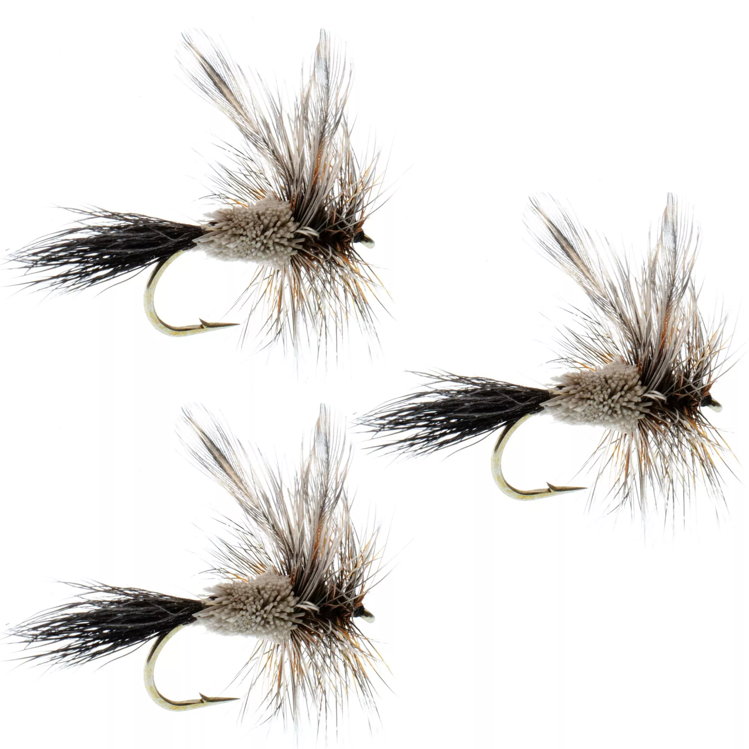 3 Pack Adams Irresistible Classic Dry Fly – Hook Size 12
