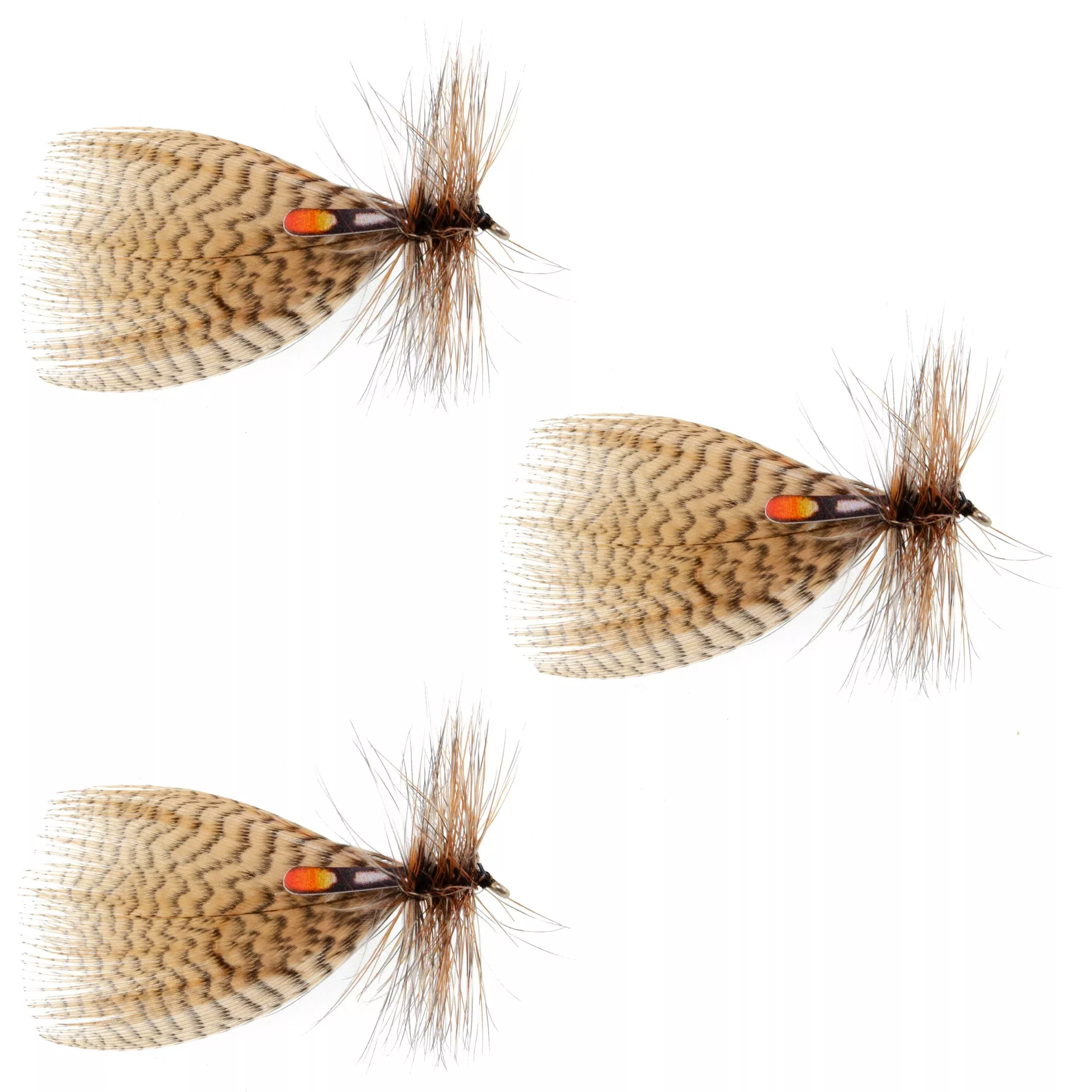 3 Pack Hornberg Special Trout and Bass Streamer or Dry Fly – Hook Size 6