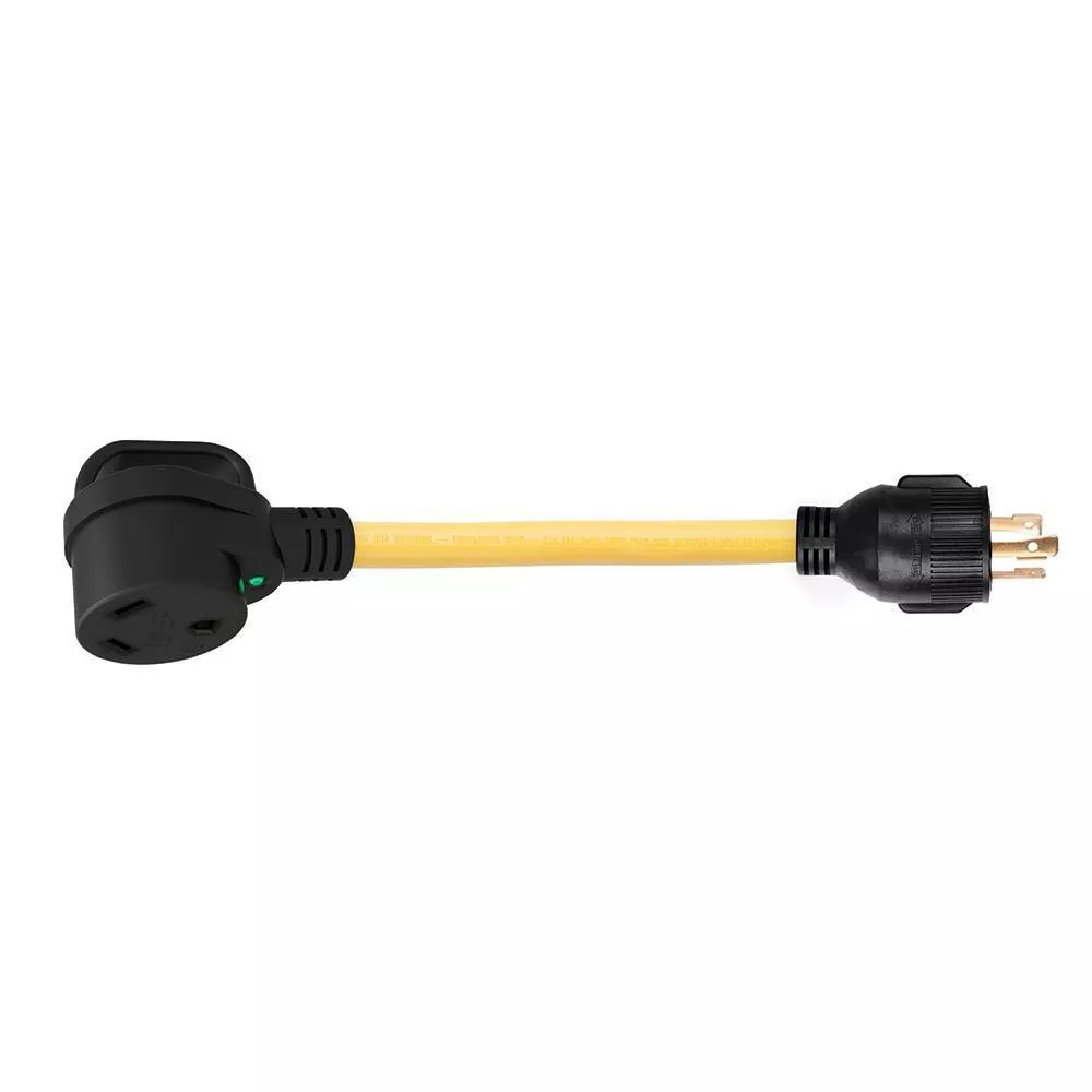 30 Amp 3-Prong Male to 30 Amp Female