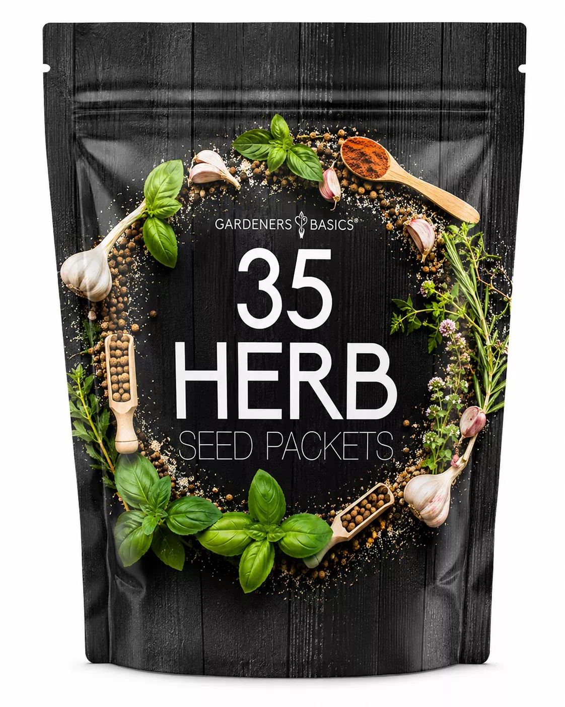 35 Herb Seeds for Planting | Medicinal & Culinary Variety Pack