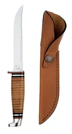 381 FIXED BLADE POLISHED LEATHER