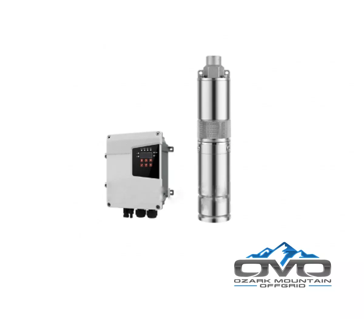 48V DC Solar Submersible Deep Well Screw Pump withMPPT Charge Controller
