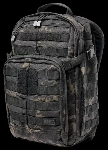 5.11 Rush 12 2.0 Backpack Black Multicam 24L
