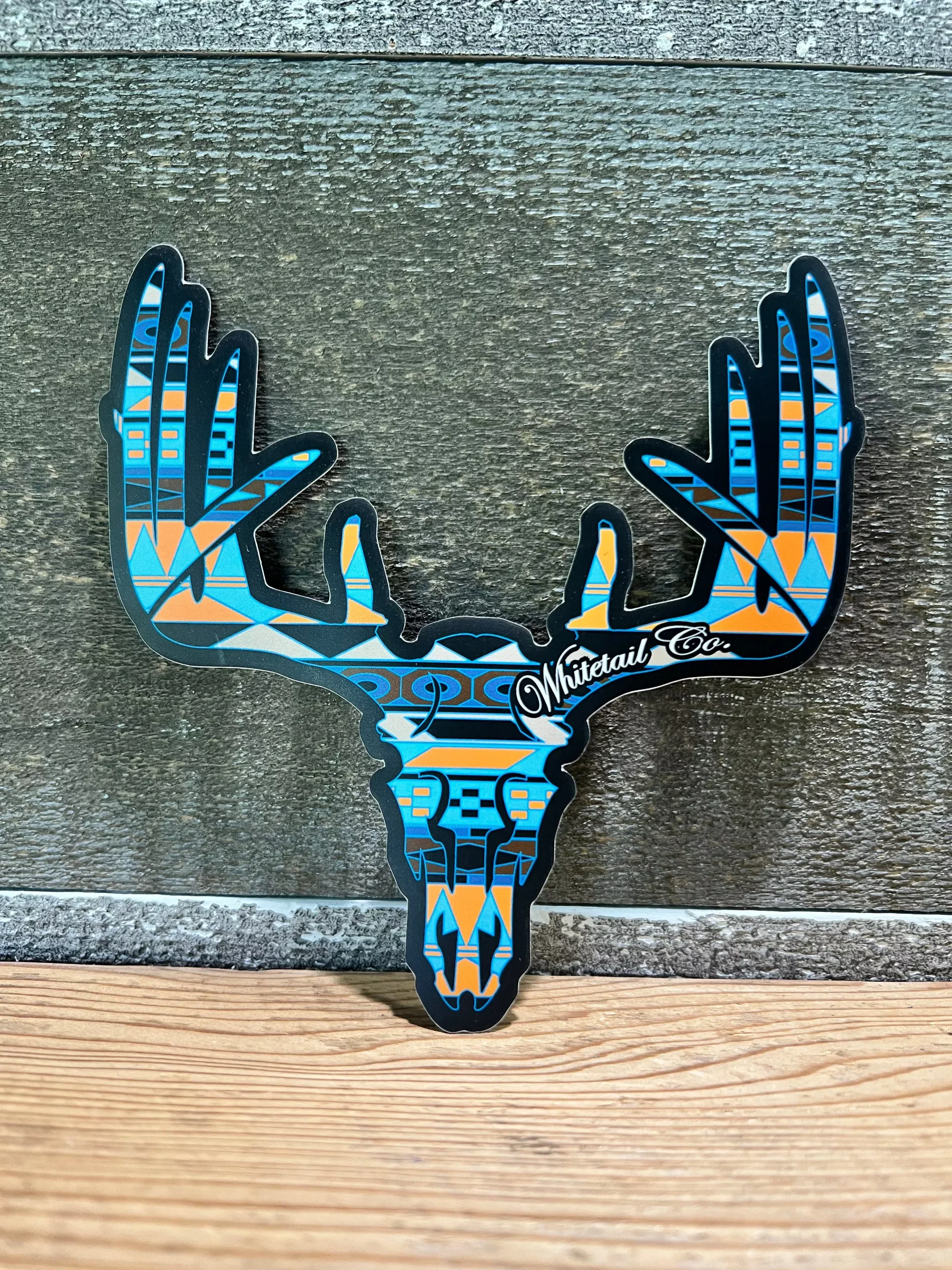 5” Whitetail Co. Western Buck Decal
