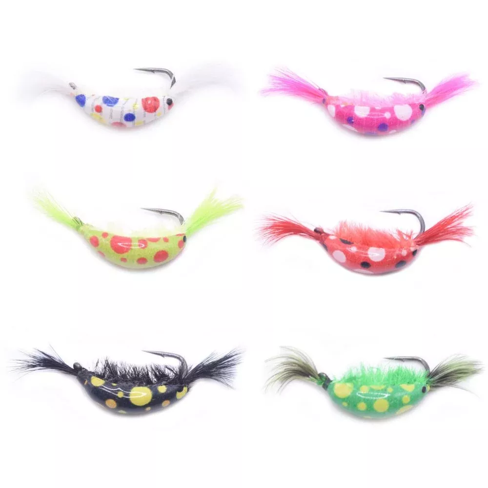 6 PACK – TUNGSTEN WONDERBREAD SHRIMP GLOW