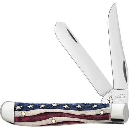 64135 PATRIOTIC SMOOTH NATURAL BONE MINI TRAPPER