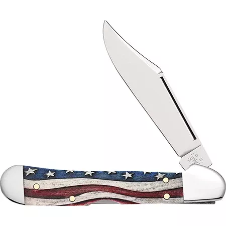 64141 PATRIOTIC SMOOTH NATURAL BONE MINI COPPERLOCK
