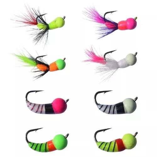 8 PACK – AKUA JIG TUNGSTEN SERIES FLARE AND SKUD