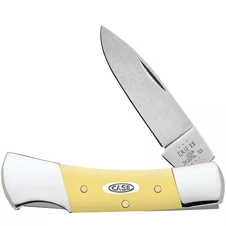 81089 YELLOW SYNTHETIC SS - LOCKBACK