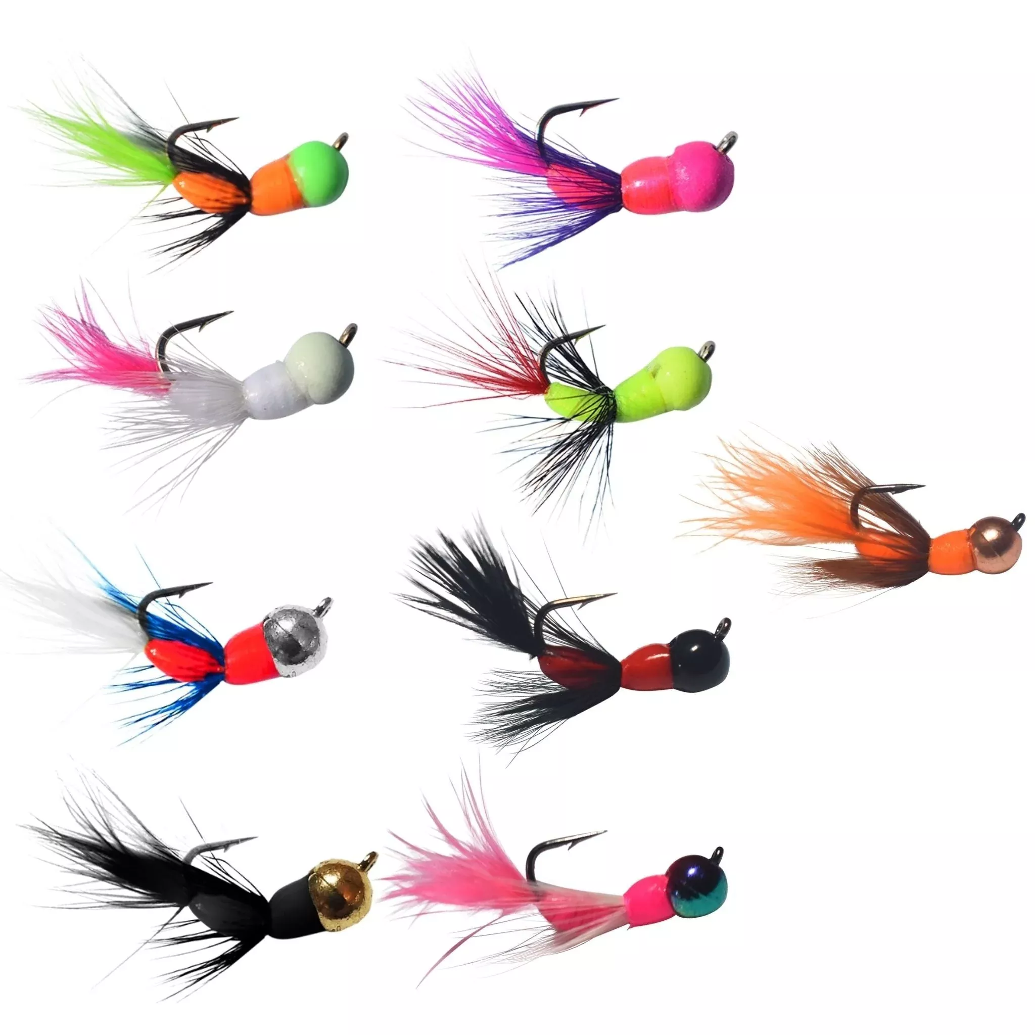 9 PACK – AKUA JIG TUNGSTEN SERIES FLARE