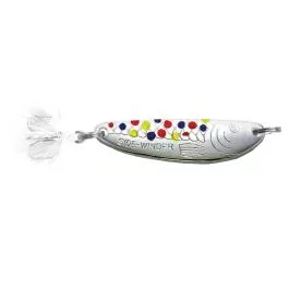 Acme Tackle Ice Winder Flutter Spoon - 1/4 OZ. - Chrome Wonderbread