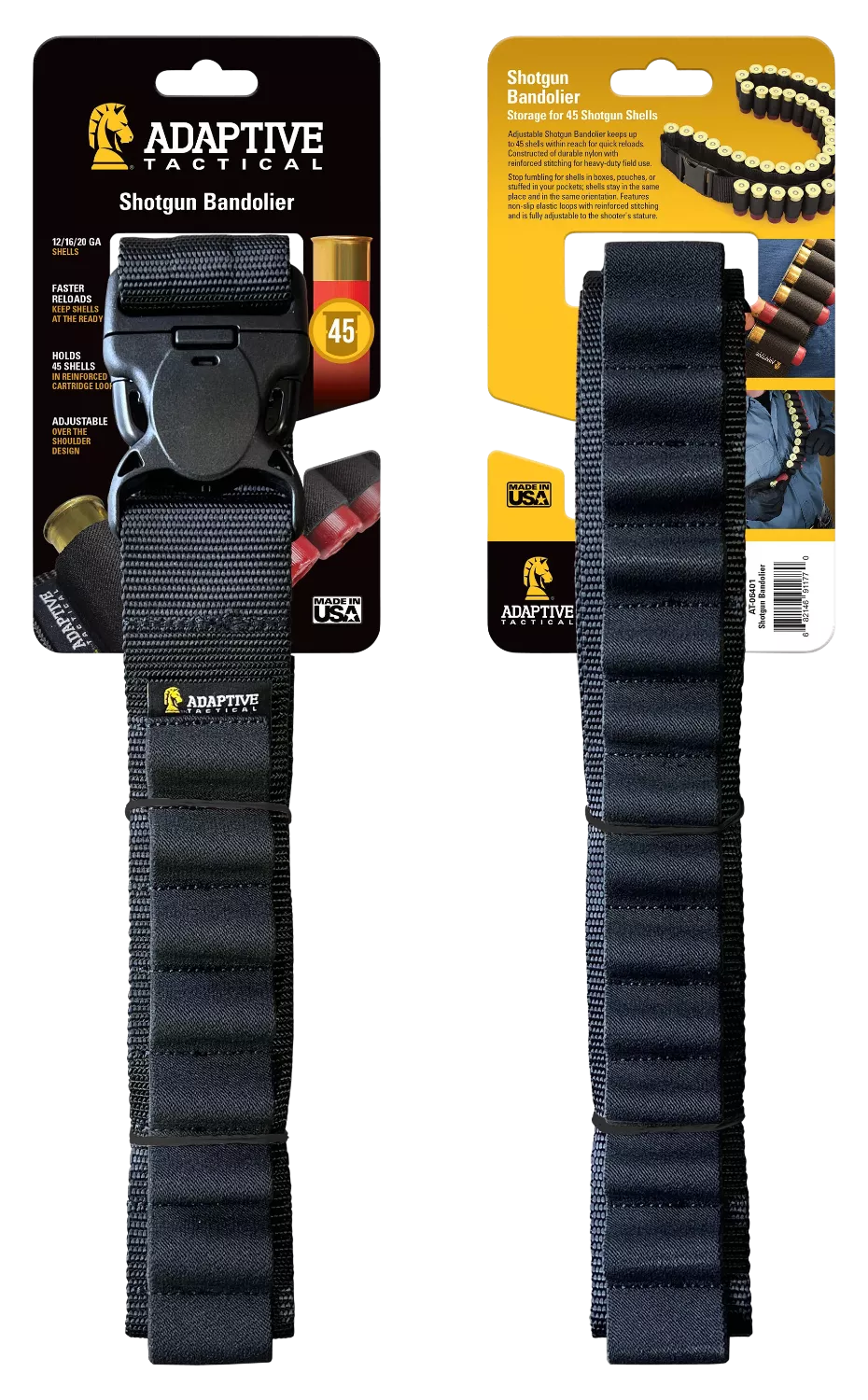 Adaptive Tactical Shotgun Bandolier 45 Round
