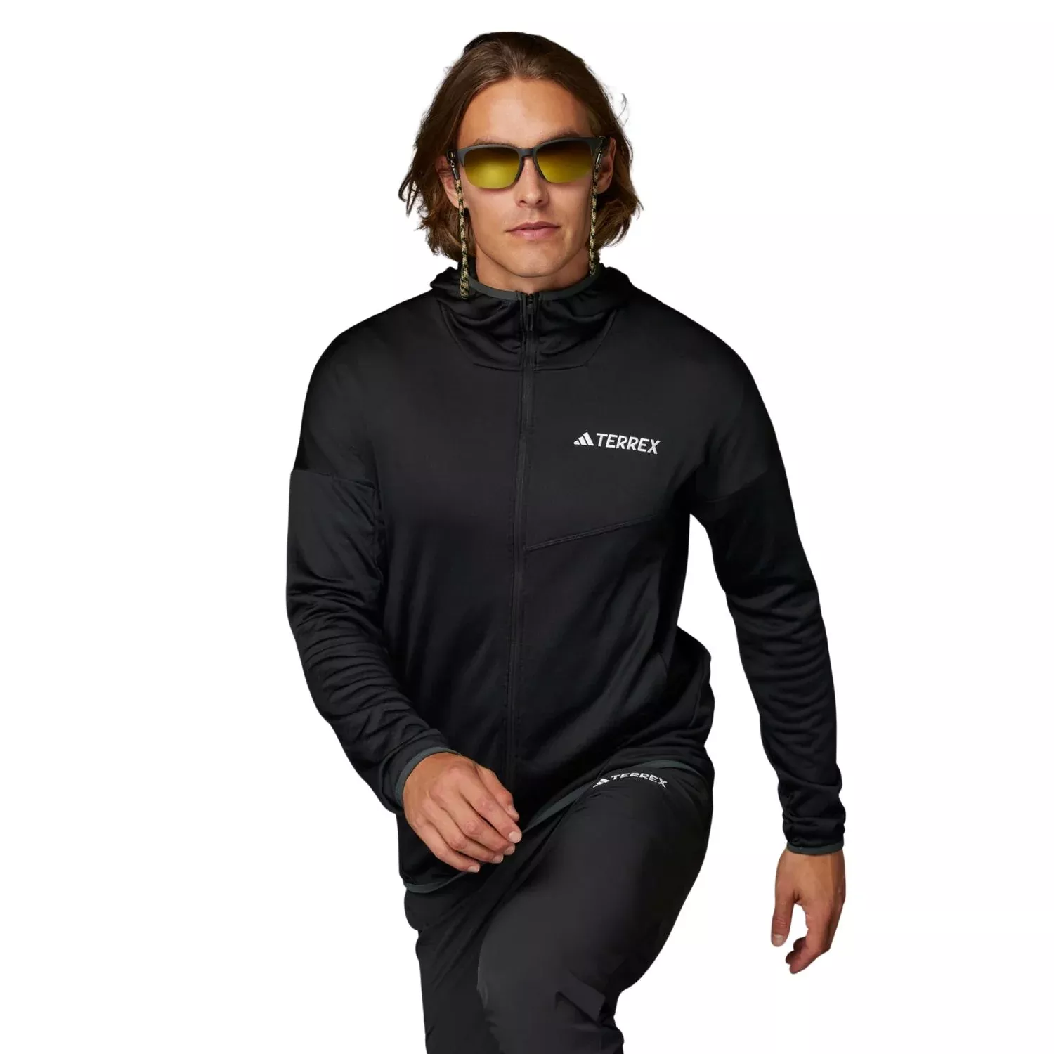 Adidas Terrex Xperior Climawarm Light Fleece Hooded Jacket | Men’s
