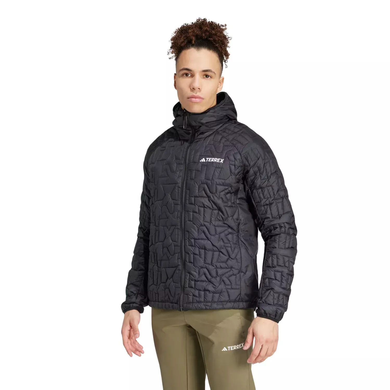 Adidas Terrex Xperior PrimaLoft Loose Fill Insulated Hooded Jacket | Men’s
