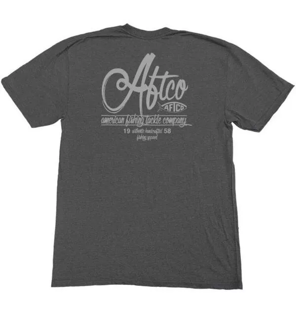 Aftco Men’s Freehand Logo Short Sleeve T-Shirt