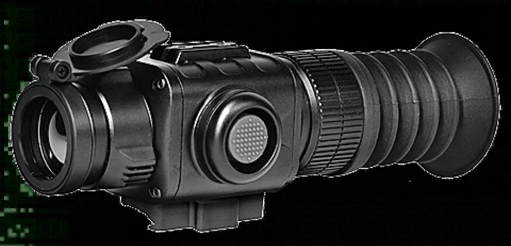 AGM Global Vision Python-Micro TS35-384 Thermal Riflescope Matte Black 1.9x 35mm 384×288 Resolution Digital 2X/4X/PIP Zoom 3093455004PM21