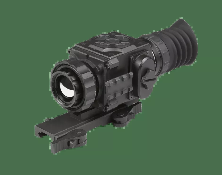 AGM Global Vision Secutor TS25-384 Thermal Riflescope Matte Black 1.2x 25mm Multi-Reticle 384×288, 50Hz Resolution Digital 1x,2x,4x/PIP Zoom Features Rangefinder 3083455004SE21