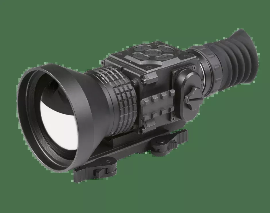 AGM Global Vision Secutor TS75-384 Thermal Riflescope Matte Black 3.6x 75mm Multi-Reticle 384×288 Resolution Digital 1x,2x,4x PIP Zoom Features Rangefinder 3083455008SE71