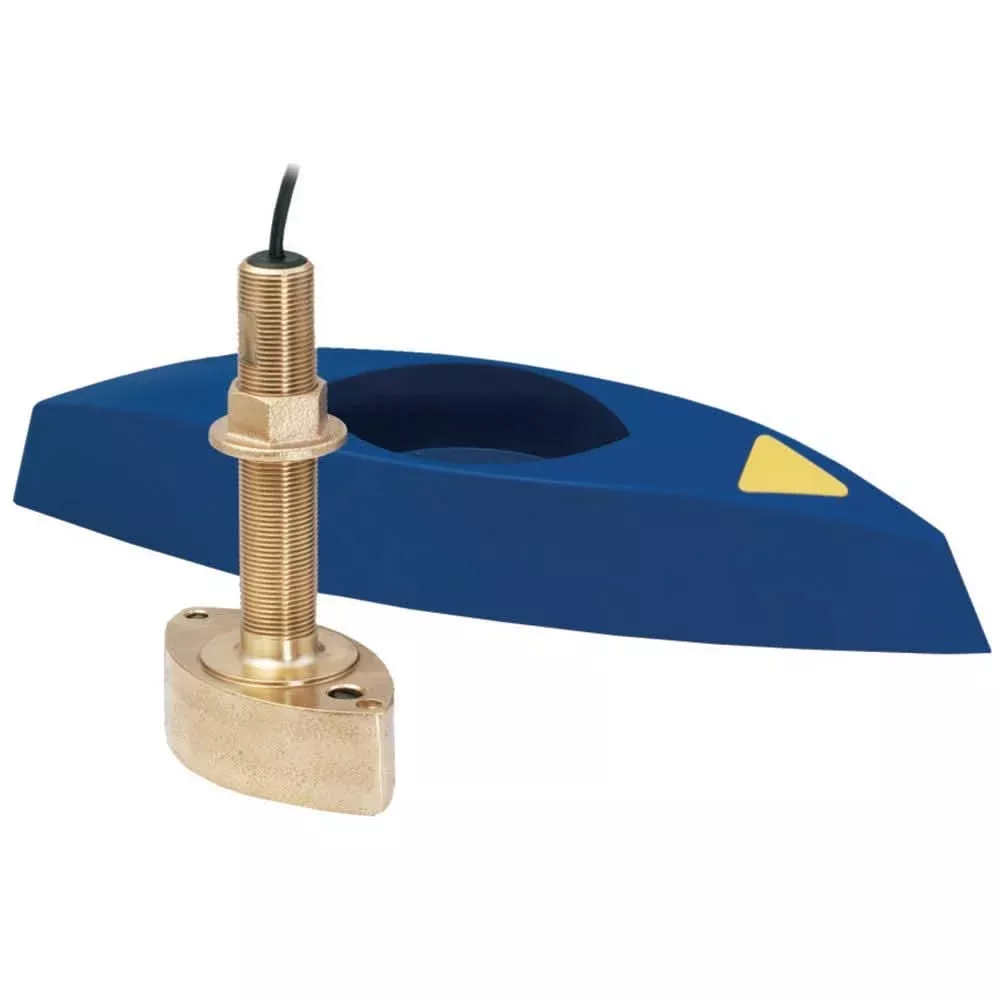 Airmar B45-DT-HB 600W Thru-Hull Transducer with Fairing BlockHumminbird #9 Connector - B45-DT-HB