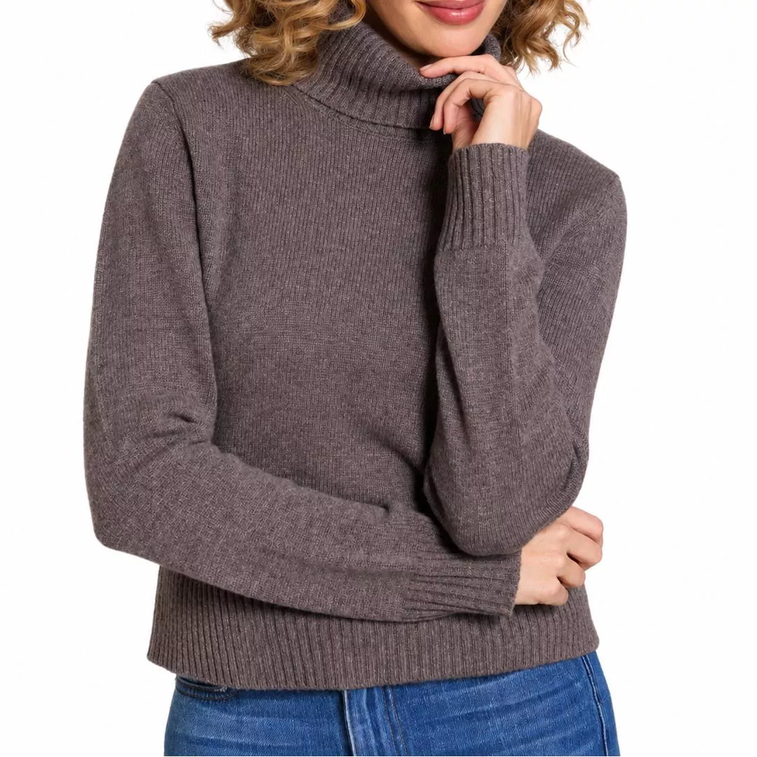 Alashan 100% Merino Eden Fold Over Turtleneck