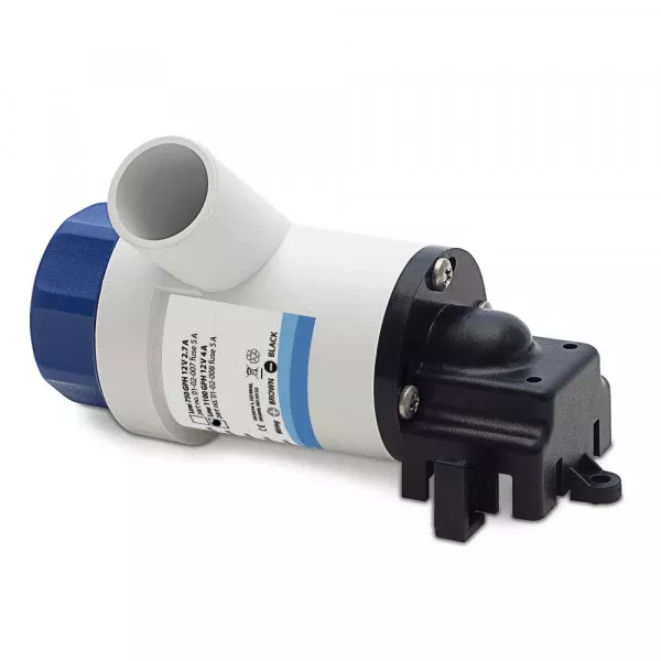 Albin Pump 12 V 1080 GPH Electric Non-Automatic Impeller Submersible Low Bilge Pump• 01-02-008