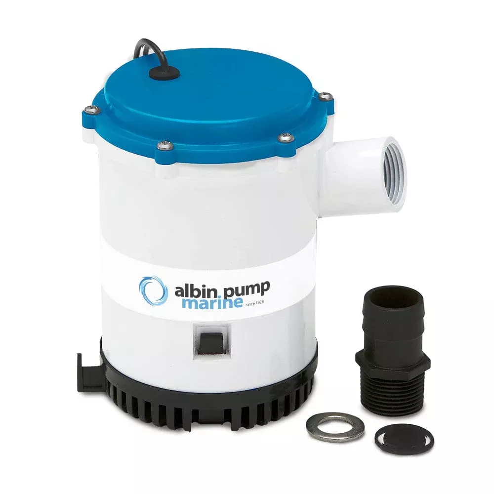 Albin Pump Bilge Pump Heavy Duty 2250 GPH – 12V