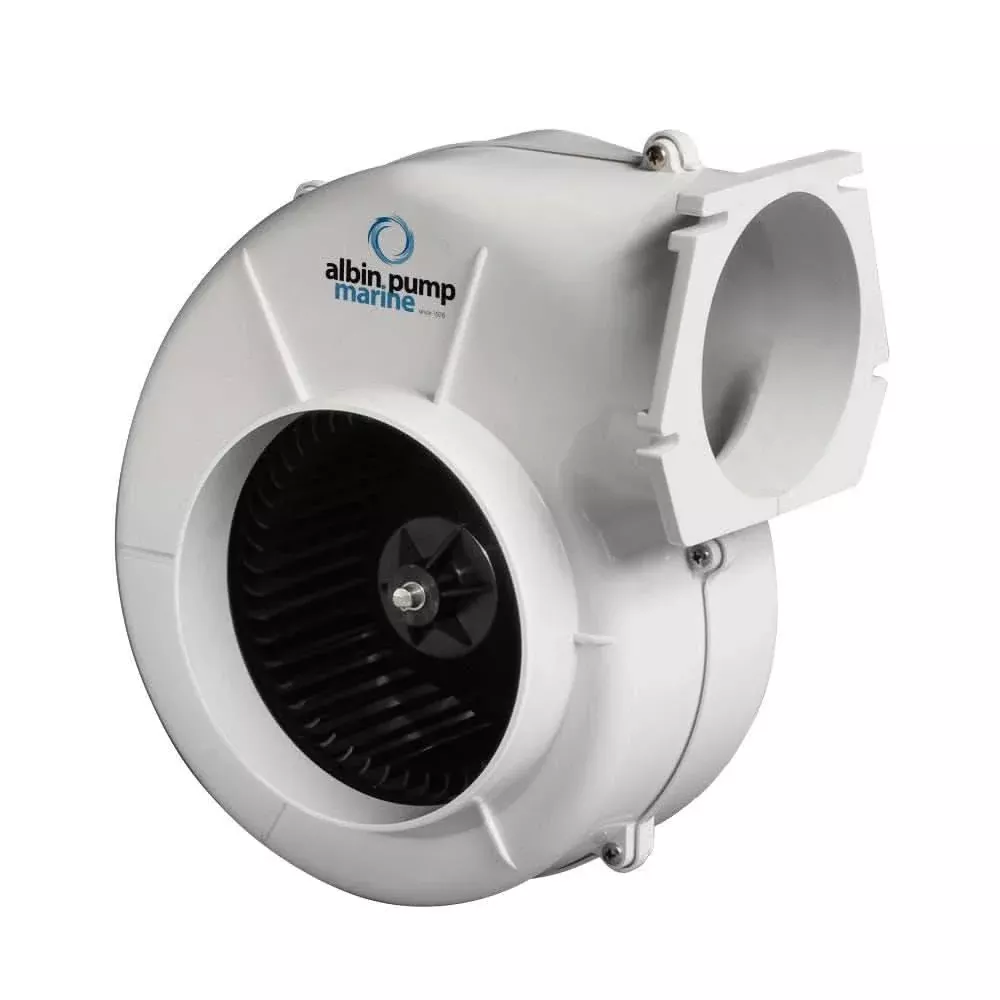 Albin Pump Marine Air Blower 500 Flange – 12V – 10-02-003