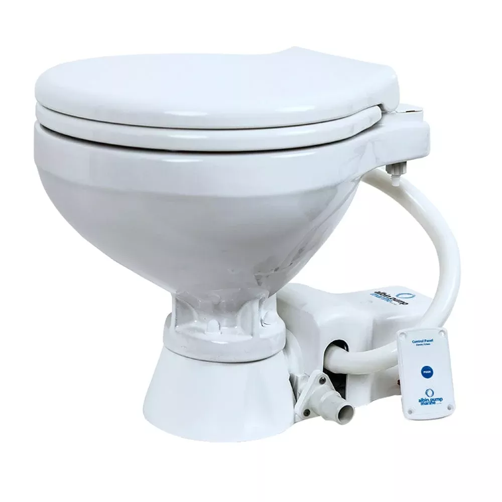 Albin Pump Marine Toilet Standard Electric EVO Compact – 12V