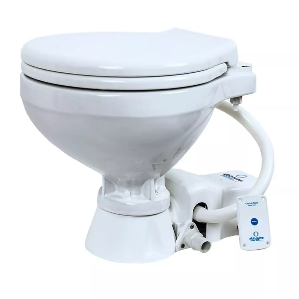 Albin Pump Marine Toilet Standard Electric EVO Compact - 24V - 07-02-005