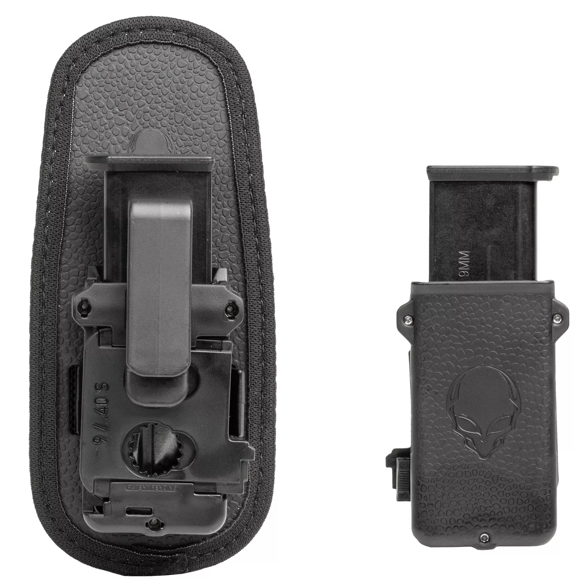 Alien Gear Holsters Cloak Single Mag Carrier, 9mm/.40 Cal Single-Stack, IWB/OWB Adjustable, CMCS-2-D