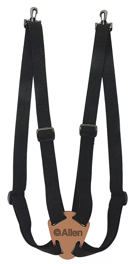 Allen 199 Deluxe Binocular Strap 1.25″ Adjustable Black Elastic