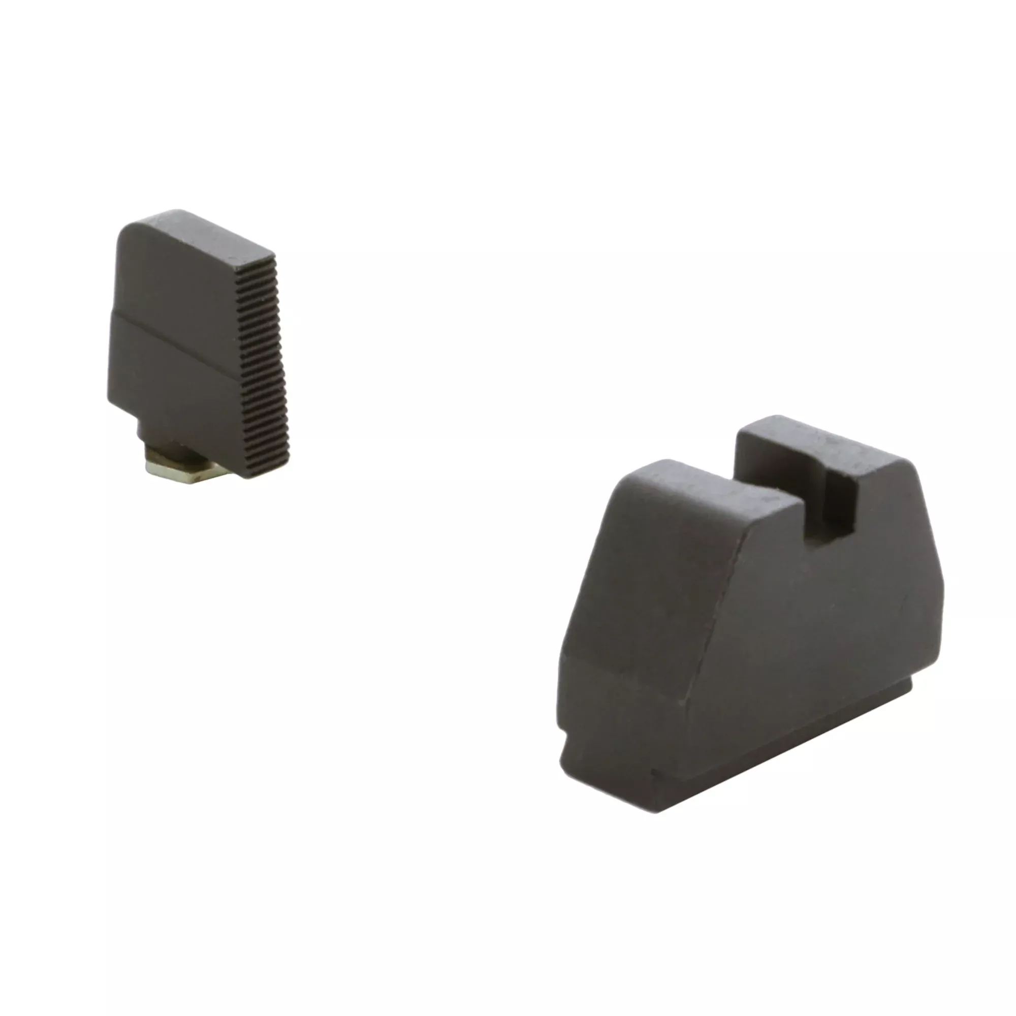 AmeriGlo Optic Compatible 7XL Suppressor-Height Sight Set for Glock, Black Serrated, GL-527