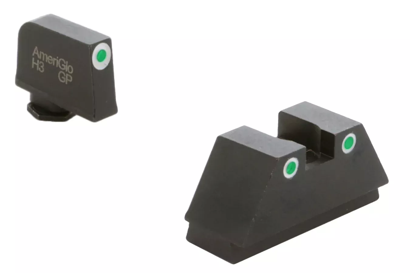 Ameriglo  Tall Suppressor Height Sight XL Tritium Green/Green/White