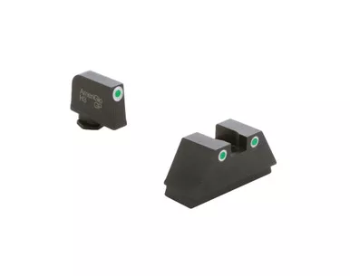 AMERIGLO Tall Suppressor Style 3 Dot Green Front/Rear Night Sight Set (GL-329)