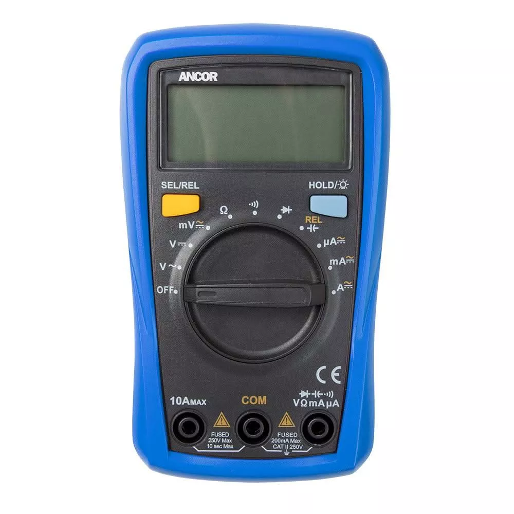 Ancor 8 Function Digital Multimeter - 703072